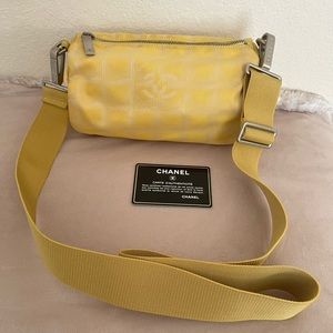Chanel Sport Yellow Mini Duffle Crossbody Bag